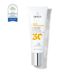 Image skincare product with SPF 30 on a white background