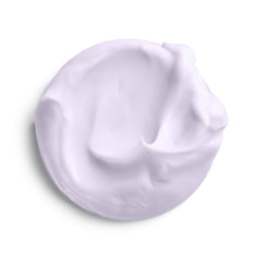 Purple cream swatch on a white background