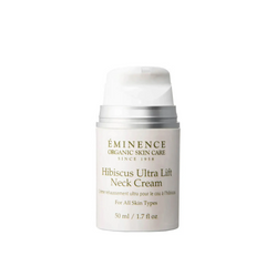 Eminence Organic Skin Care Hibiscus Ultra Lift Neck Cream on a white background