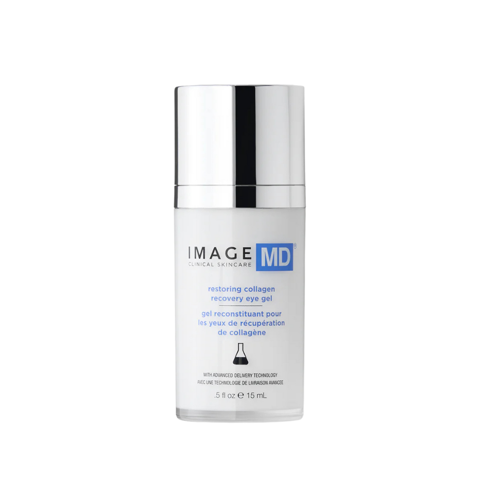 Skincare bottle labeled 'IMAGE MD' on a white background