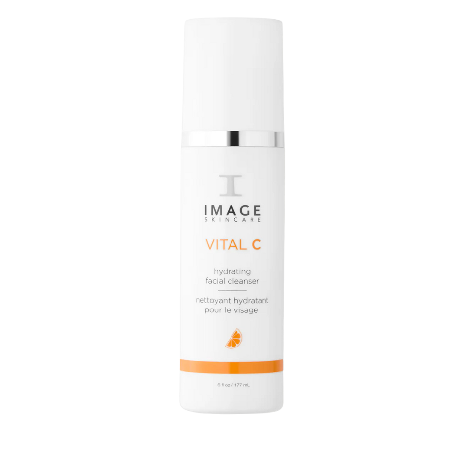 Skincare bottle labeled 'Vital C' by Image Skincare on a white background