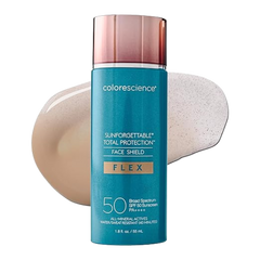 Colorescience Sunforgettable Total Protection Face Shield Flex SPF 50 on a white background