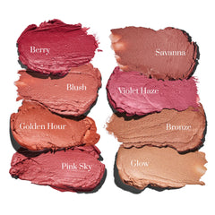 eight different color swatches