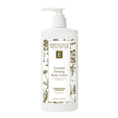 Eminence Coconut Firming Body Lotion on a white background