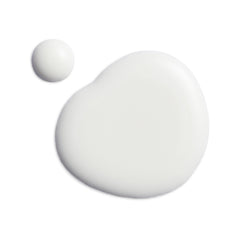 Two white splashes on a white background