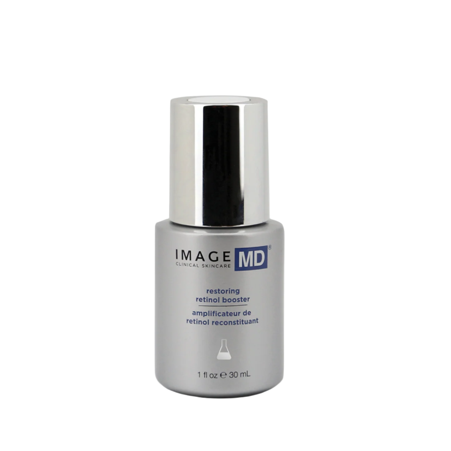 Skincare bottle labeled 'IMAGE MD' on a white background