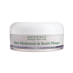 Eminence Snow Mushroom & Reishi Masque jar on a white background